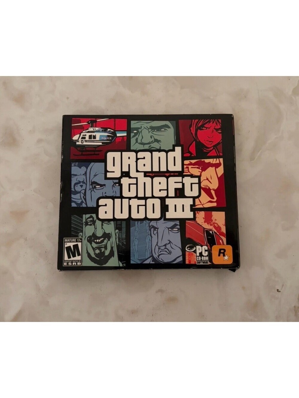 Grand Theft Auto III (PC, 2002) GTA 3 Brand New Sealed Box